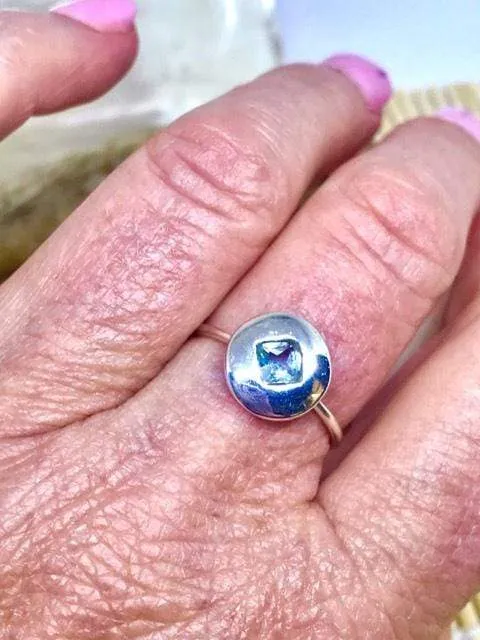 Bijou Aquamarine Ring
