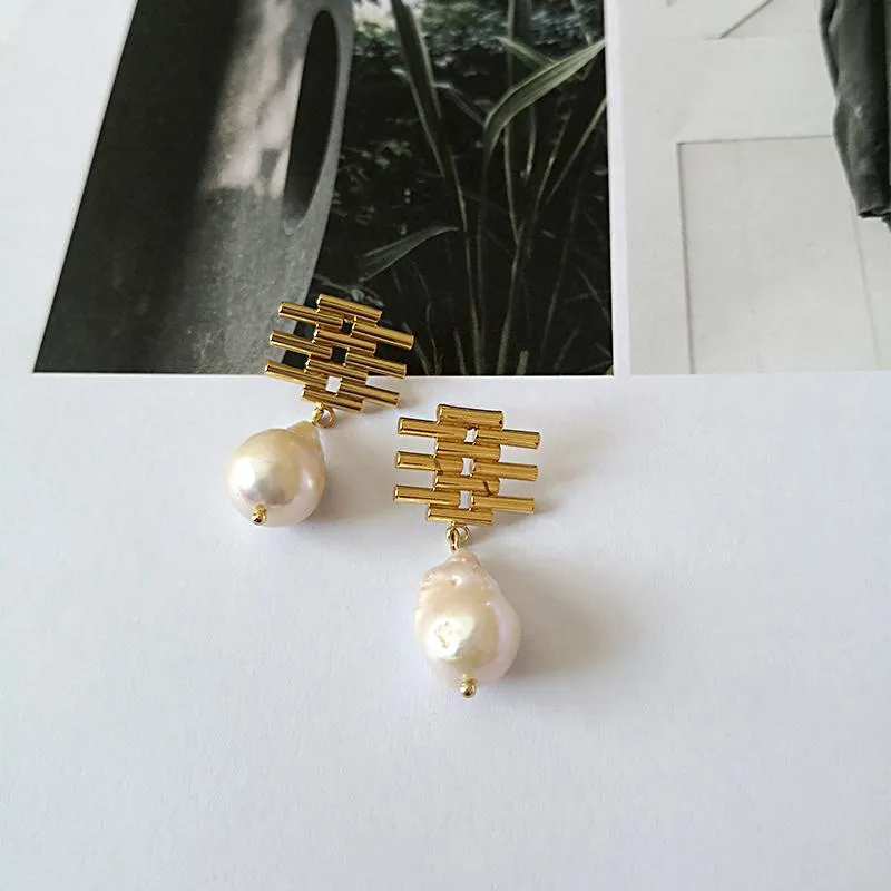 Formal Statement Stud Earrings