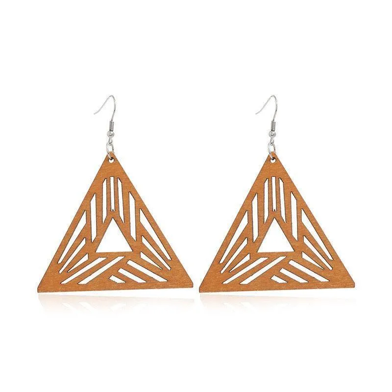 Geometric Big Dangle Earrings Charm Jewelry DS0425