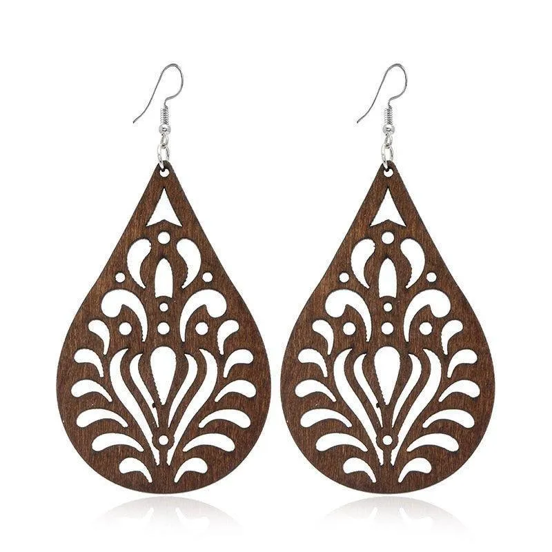 Geometric Big Dangle Earrings Charm Jewelry DS0425