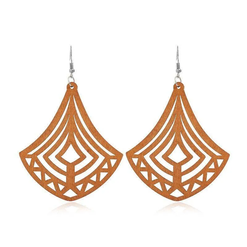 Geometric Big Dangle Earrings Charm Jewelry DS0425