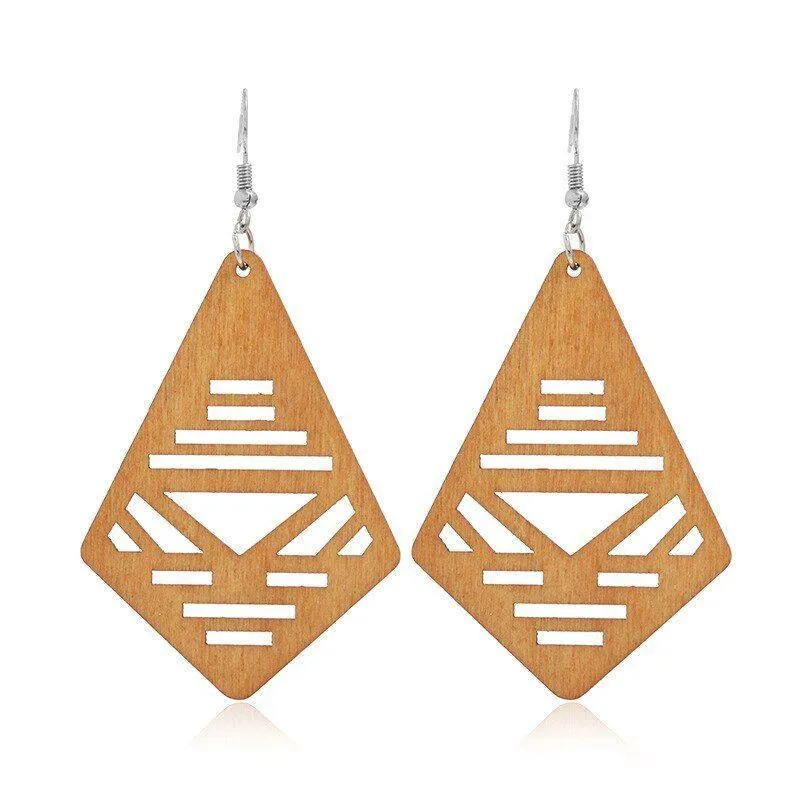 Geometric Big Dangle Earrings Charm Jewelry DS0425