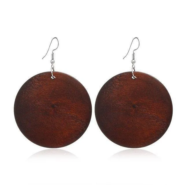Geometric Big Dangle Earrings Charm Jewelry DS0425