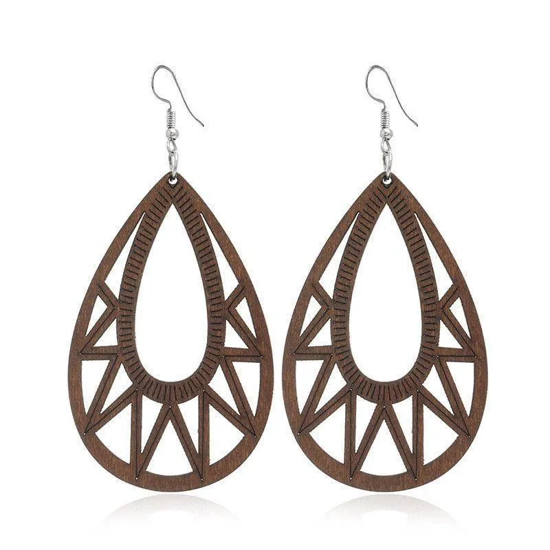 Geometric Big Dangle Earrings Charm Jewelry DS0425