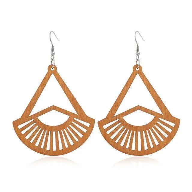 Geometric Big Dangle Earrings Charm Jewelry DS0425