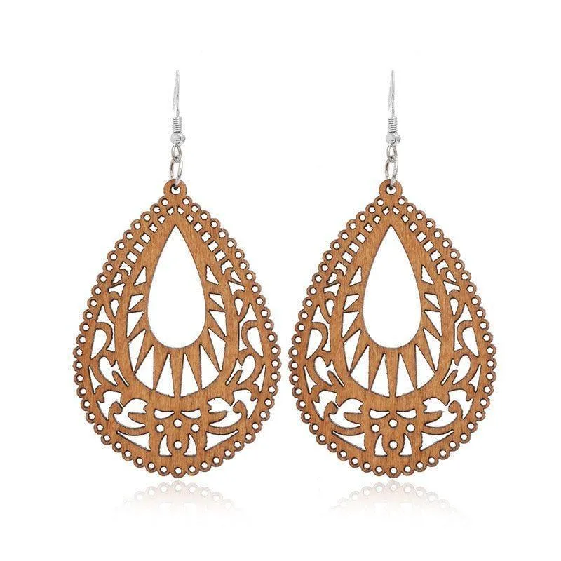 Geometric Big Dangle Earrings Charm Jewelry DS0425