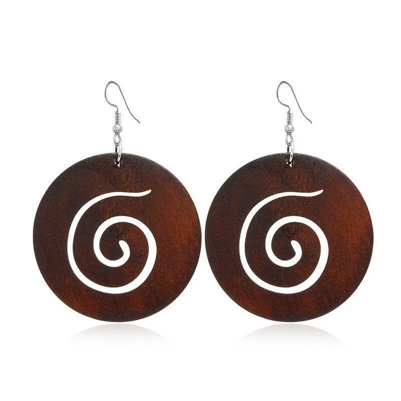 Geometric Big Dangle Earrings Charm Jewelry DS0425