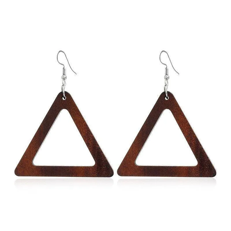 Geometric Big Dangle Earrings Charm Jewelry DS0425