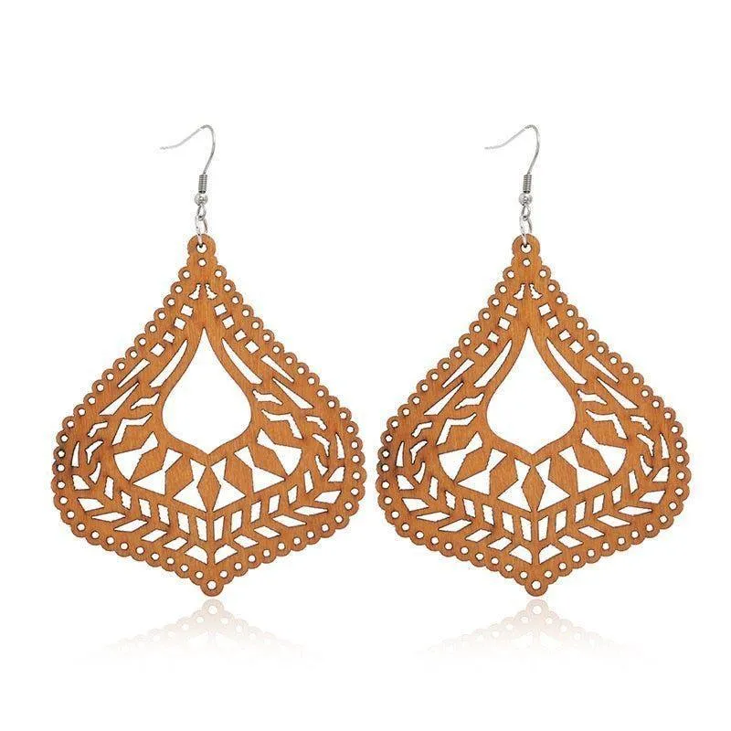Geometric Big Dangle Earrings Charm Jewelry DS0425