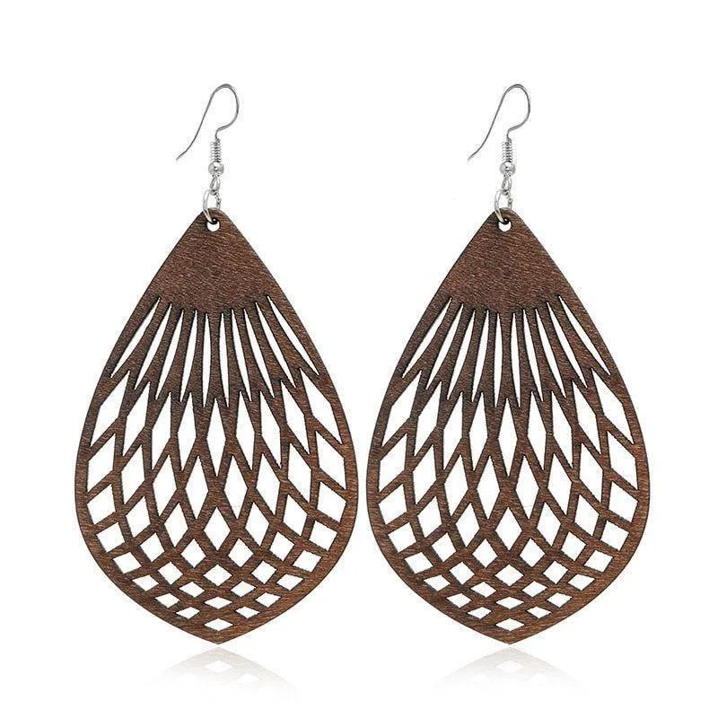 Geometric Big Dangle Earrings Charm Jewelry DS0425