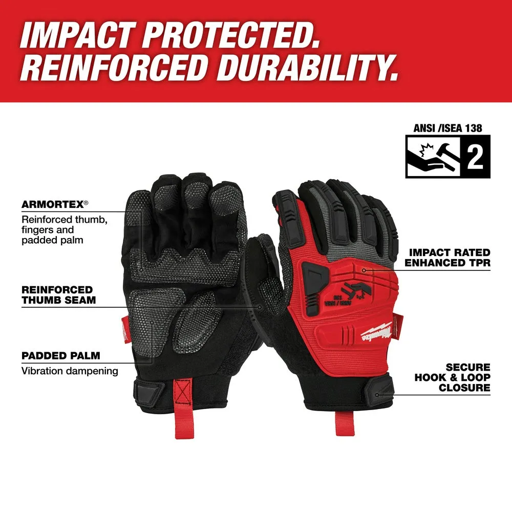 Milwaukee 48-22-8750 Impact Demolition Gloves - Small