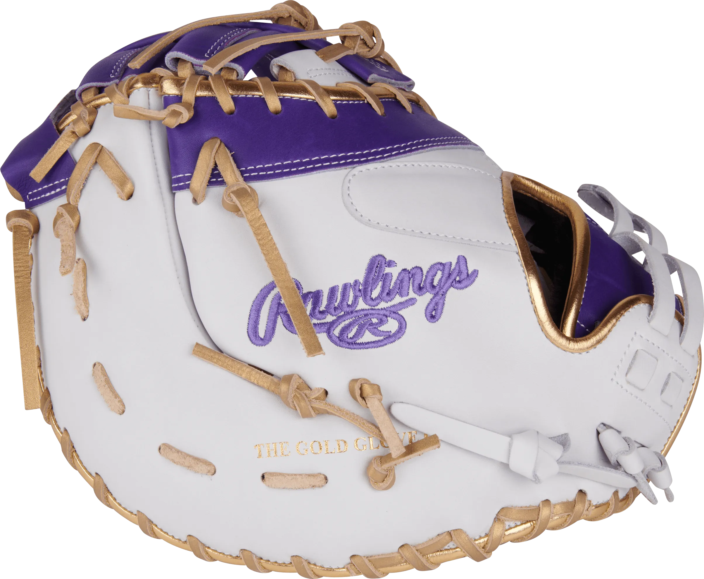 Rawlings Liberty Advanced ColorSync 4.0 13" First Base Softball Mitt/Glove - RLADCTSBWPUG
