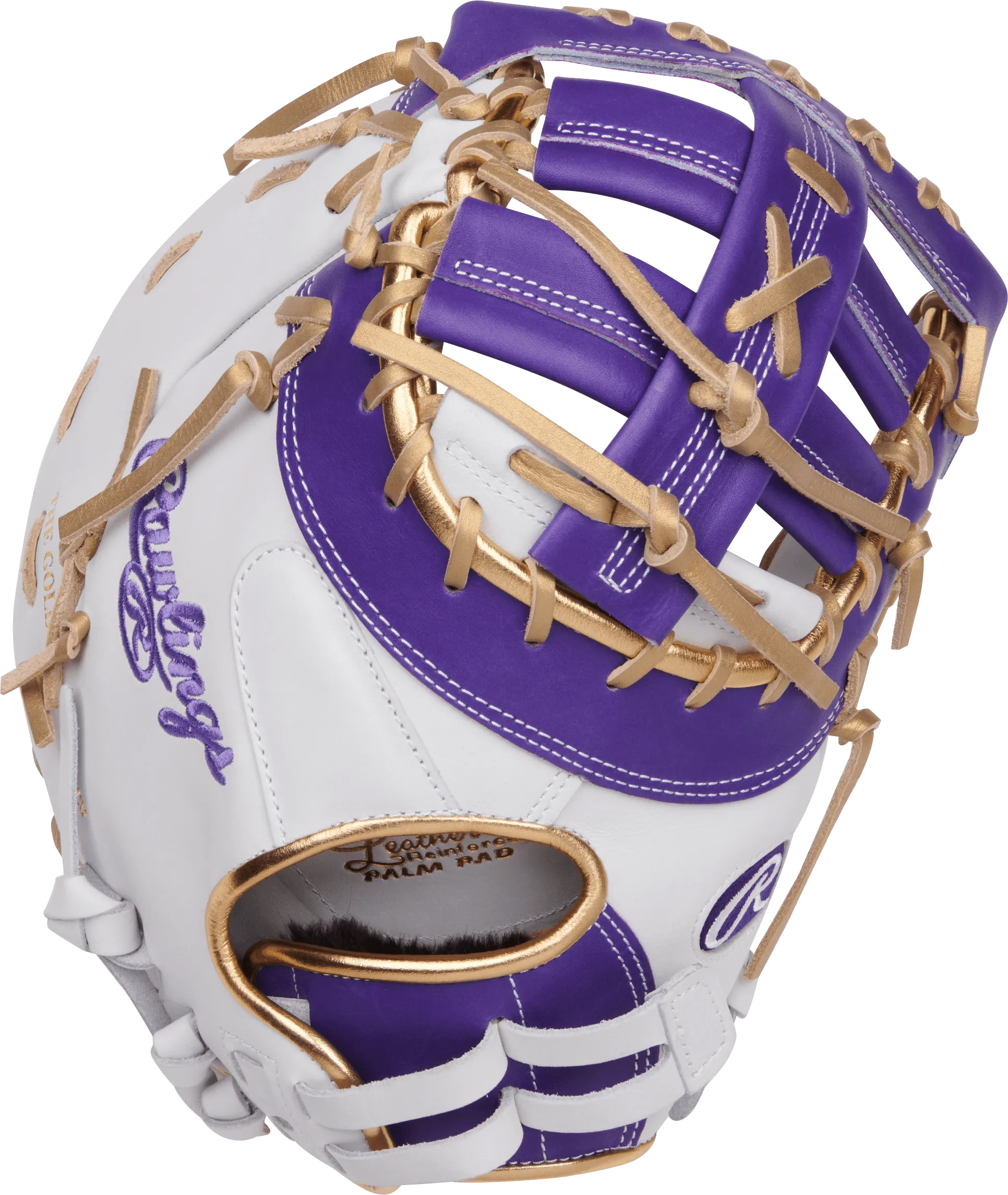 Rawlings Liberty Advanced ColorSync 4.0 13" First Base Softball Mitt/Glove - RLADCTSBWPUG