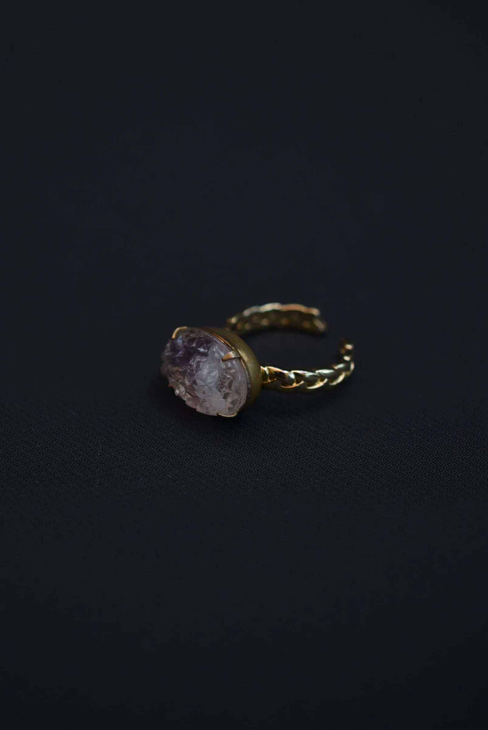 ring Germany glass vintage 1960'S【Limited item　One-of-a-kind】