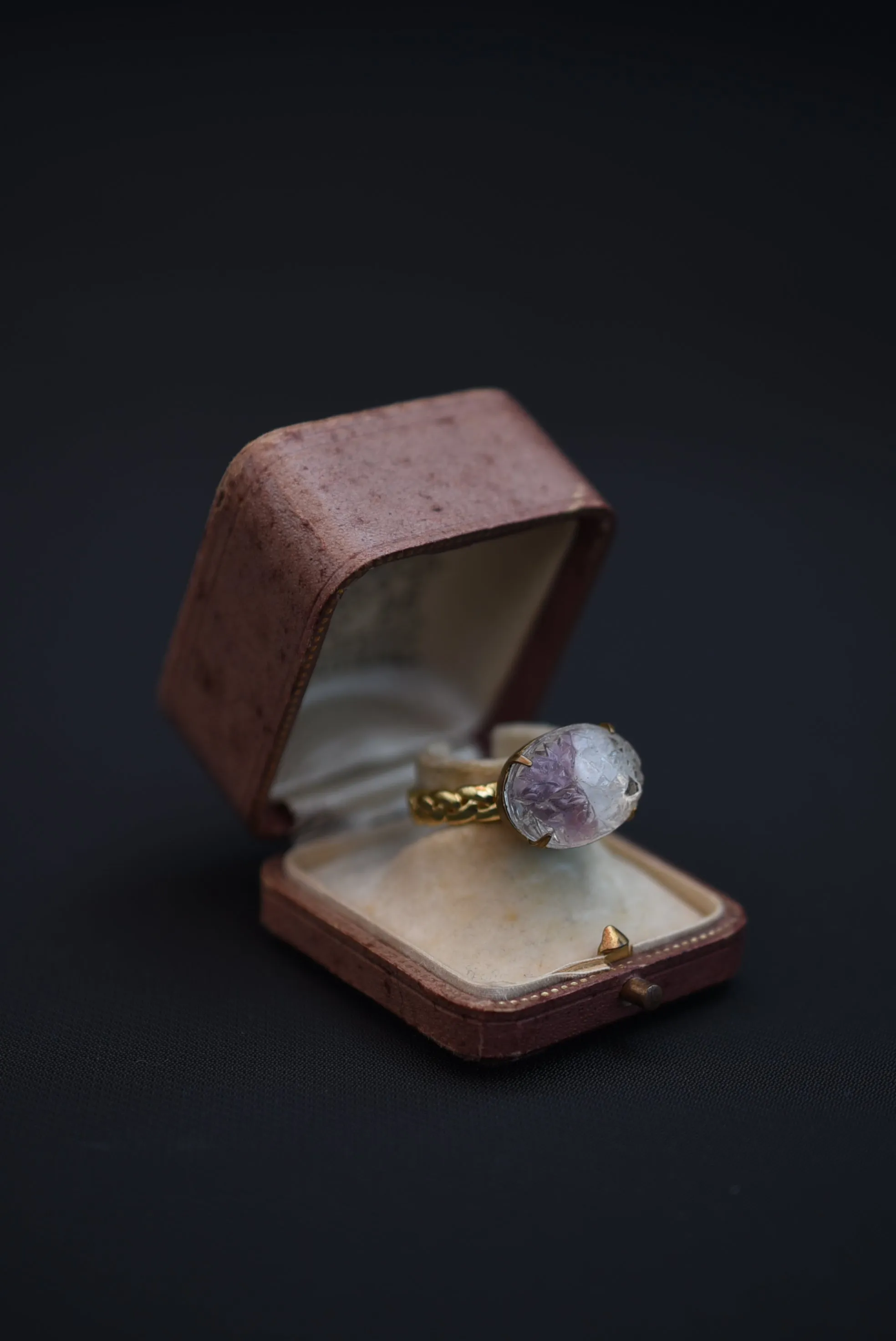 ring Germany glass vintage 1960'S【Limited item　One-of-a-kind】