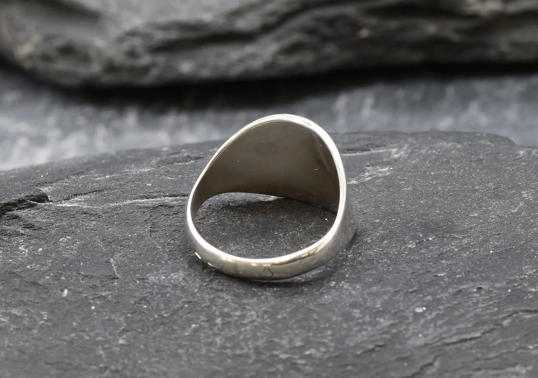 Silver Capricorn Ring - Silver Zodiac Ring - Silver Signet Ring