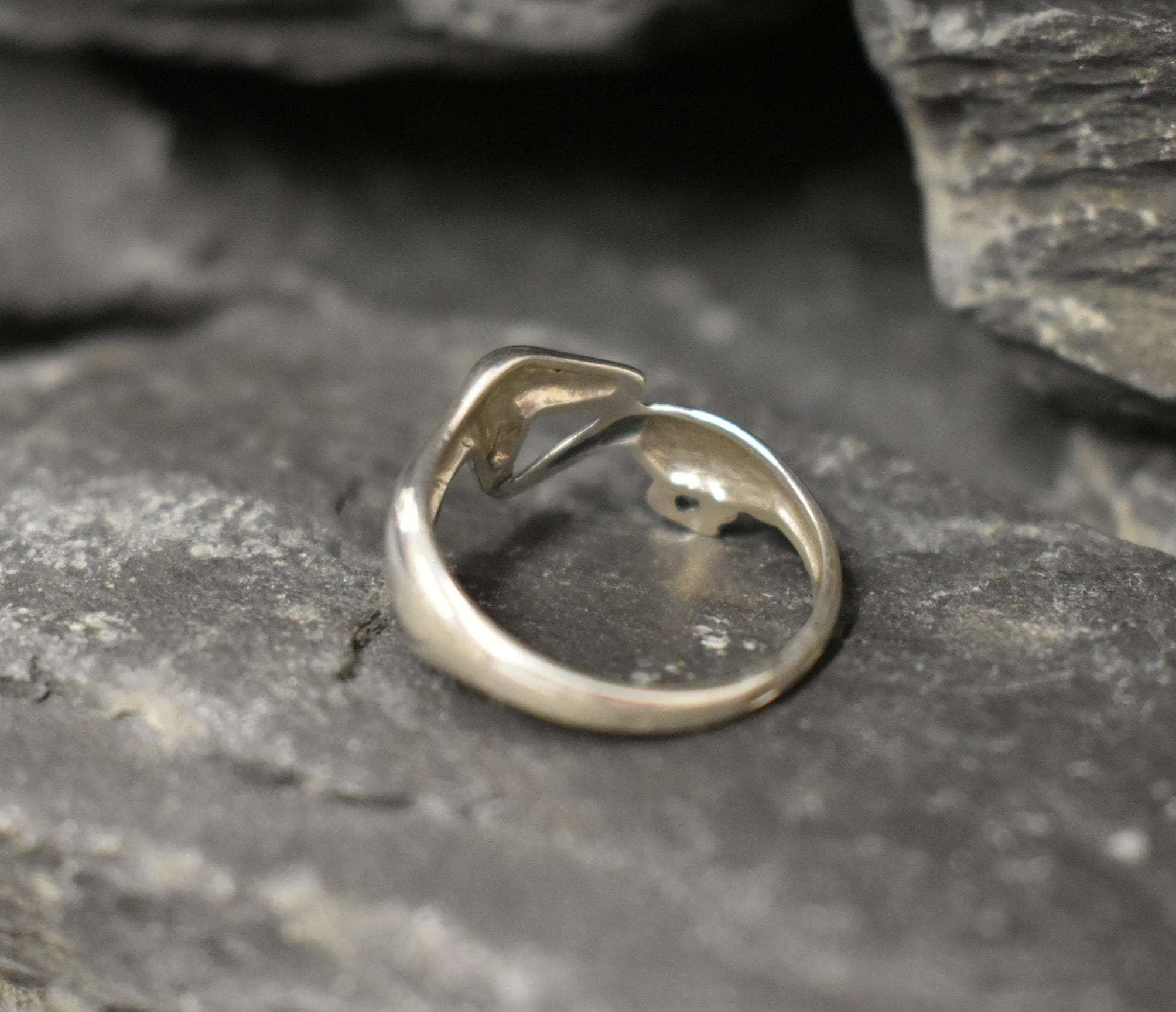 Silver Dog Ring - Dachshund Dog Ring - Dog Lover Ring